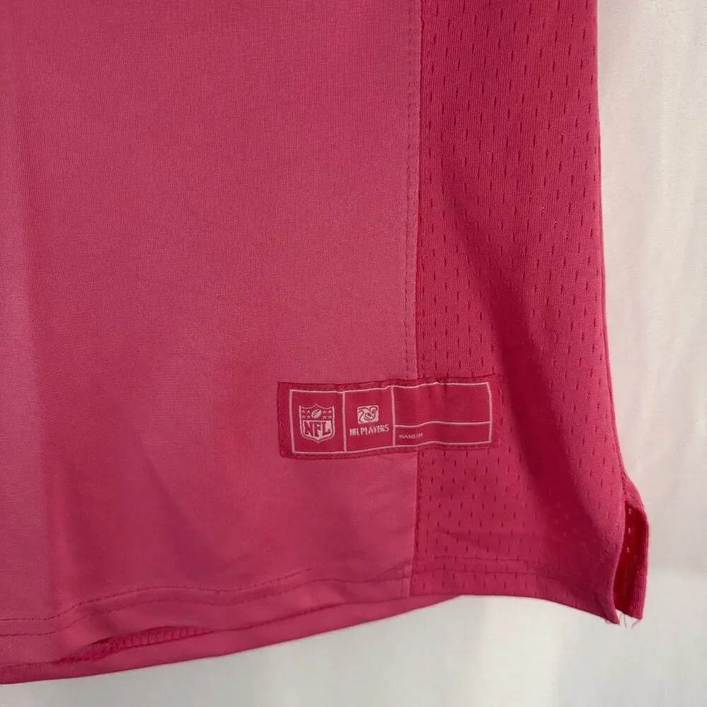 Eric Berry # 29 Kansas City Chiefs Jersey Women's Medium Pink Nike Short Sleeve
